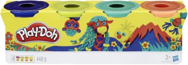 Play-Doh 4 tuby ciastoliny