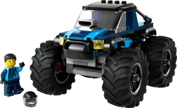 Lego City Niebieski monster truck (60402) - obrazek 2