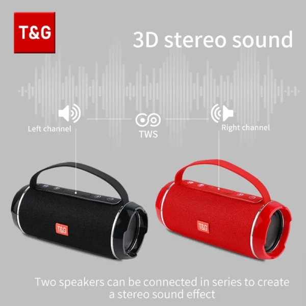 Głośnik Bluetooth TG116c TWS - obrazek 6