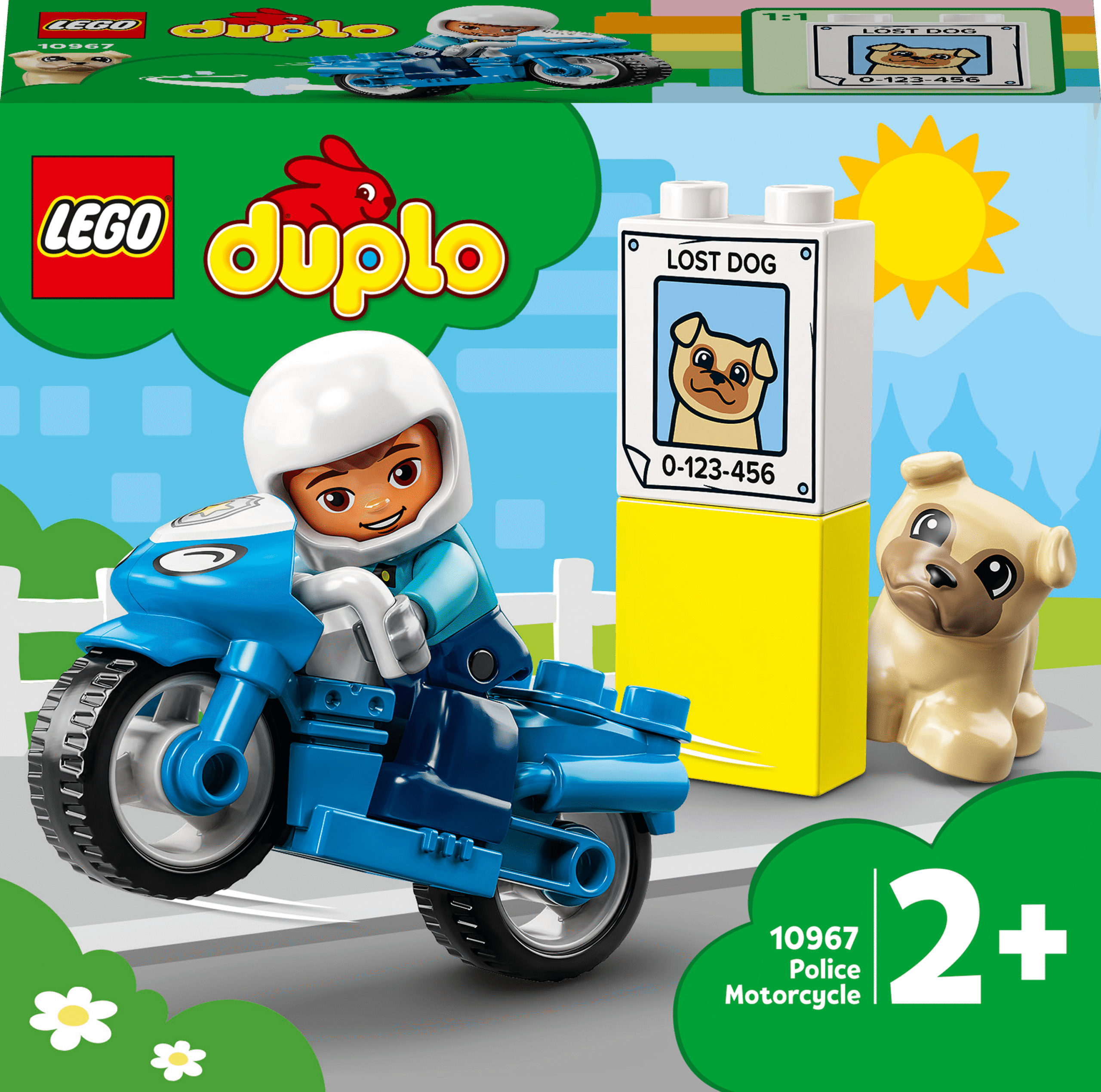 LEGO DUPLO Town Motocykl policyjny (10967)