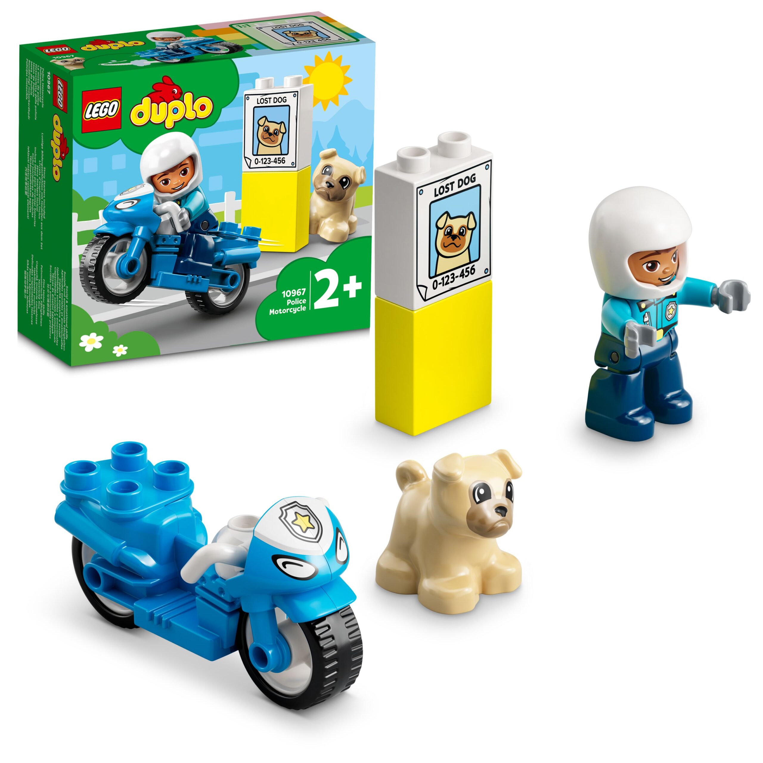 LEGO DUPLO Town Motocykl policyjny (10967) - obrazek 2